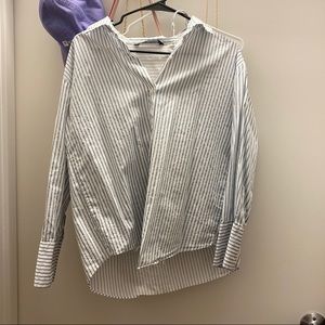 Zara shirt with two ways of wearing